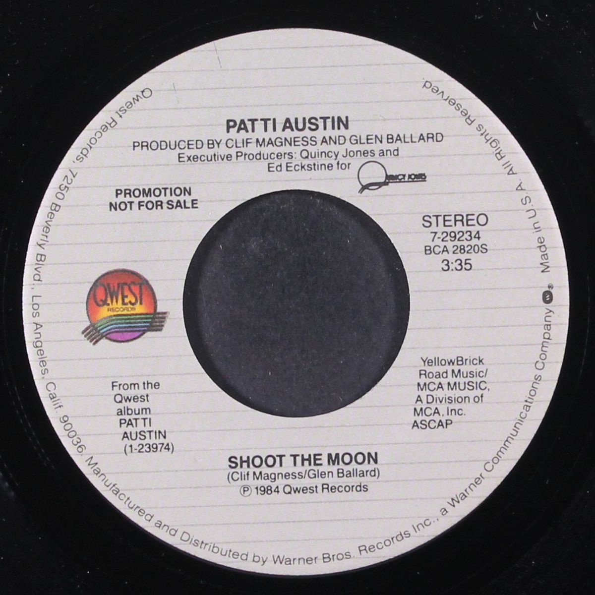 shoot the moon / same by PATTI AUSTIN