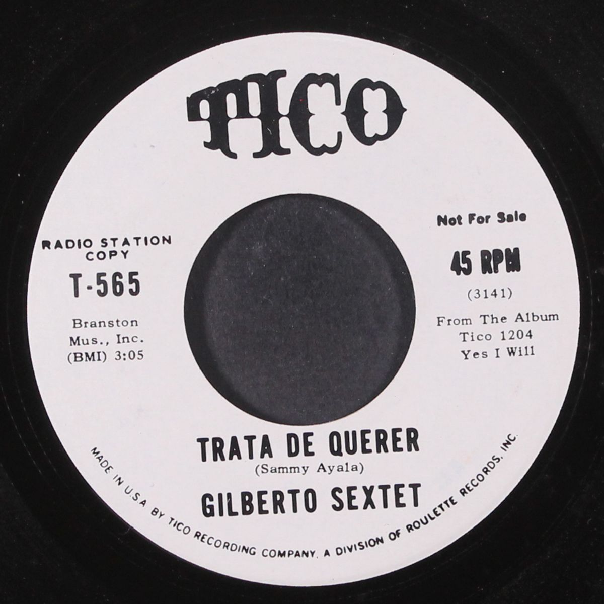 trata de querer / jet my love (micaela) by GILBERTO SEXTET