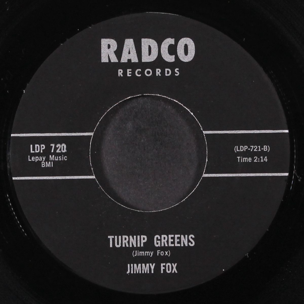 turnip greens / huff n puff by JIMMY FOX