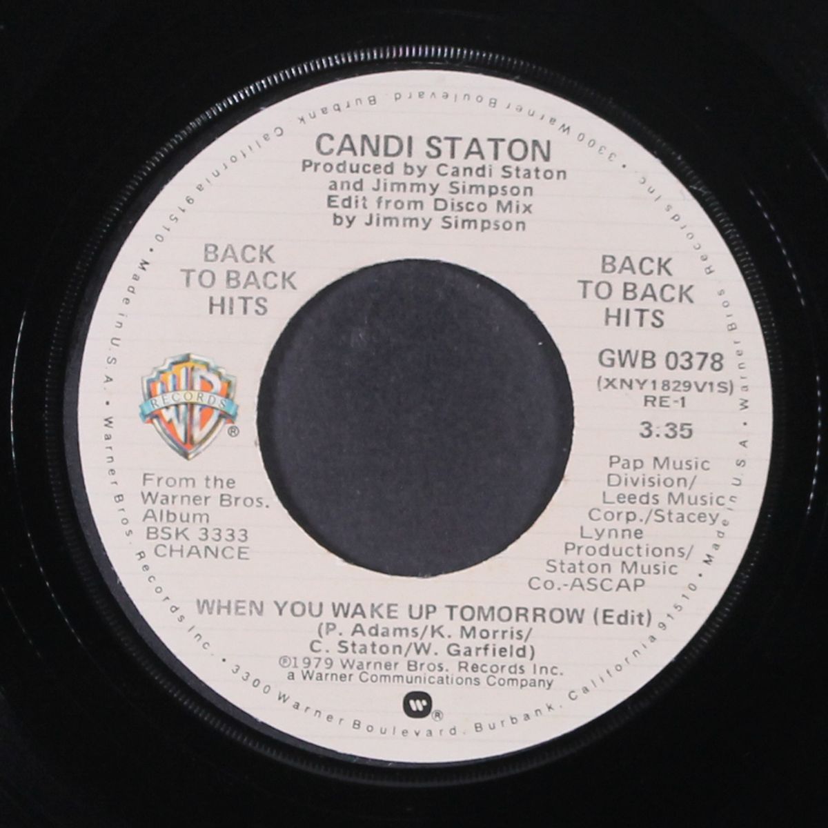victim / when you wake up tomorrow by CANDI STATON