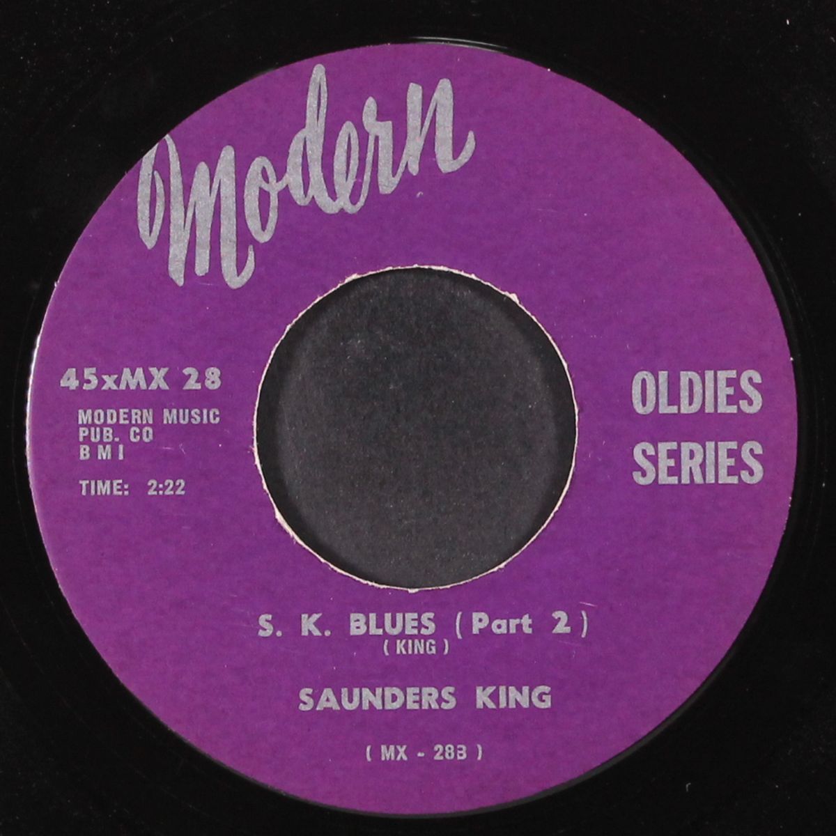 s.k. blues by SAUNDERS KING