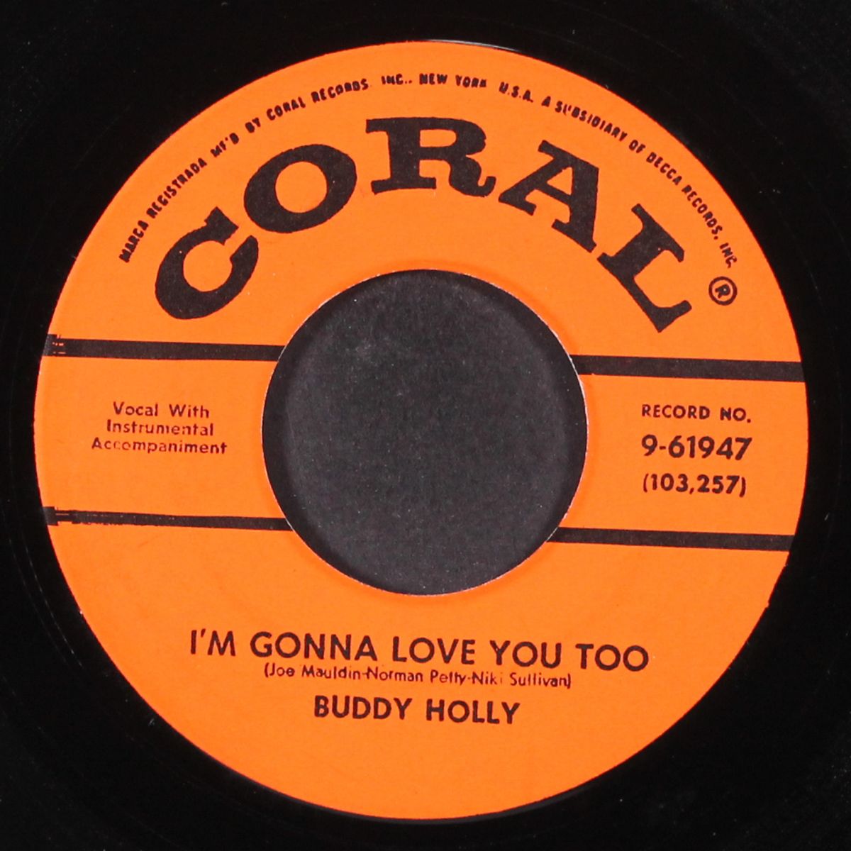 i'm gonna love you too by BUDDY HOLLY