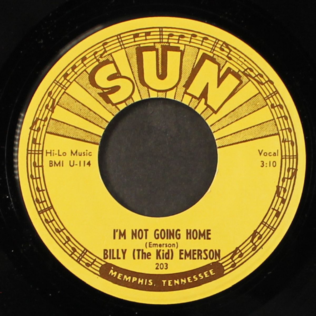 the woodchuck / i'm not going home by BILLY (THE KID) EMERSON