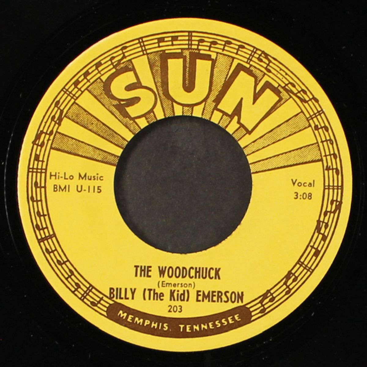 the woodchuck / i'm not going home by BILLY (THE KID) EMERSON
