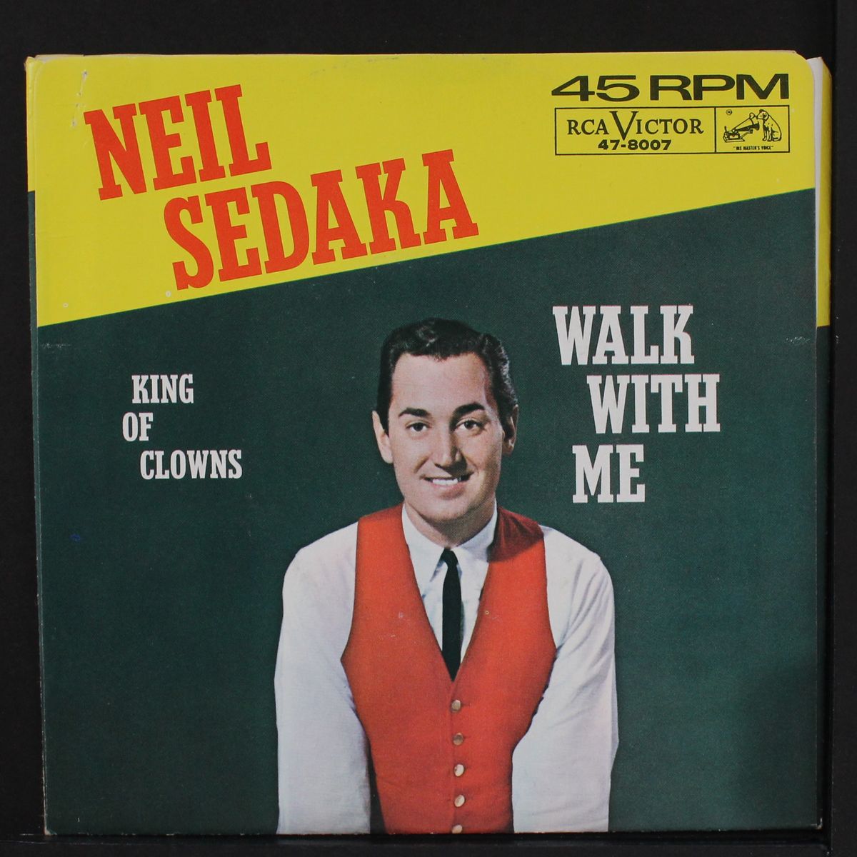 king of clowns / walk with me by NEIL SEDAKA