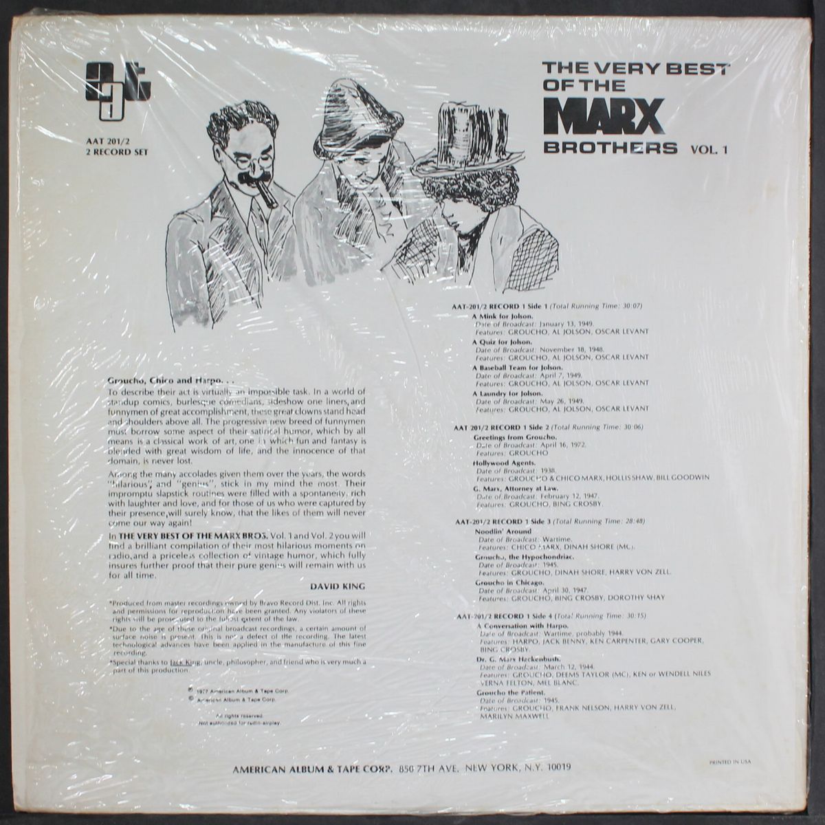 the very best of the marx brothers, vol. 1 by MARX BROTHERS