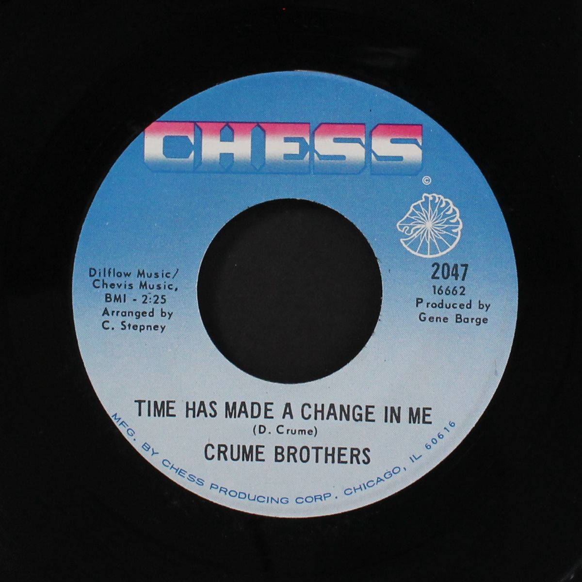 time has made a change in me / you were meant for me by CRUME BROTHERS