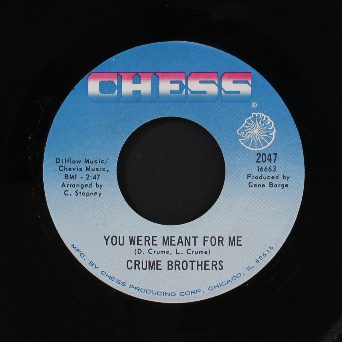 time has made a change in me / you were meant for me by CRUME BROTHERS
