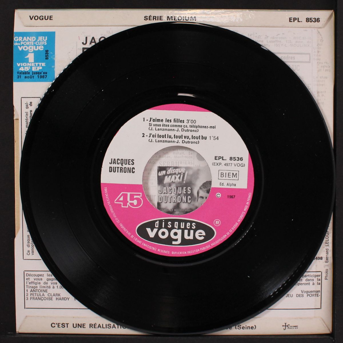 j'aime les filles + 3 by JACQUES DUTRONC