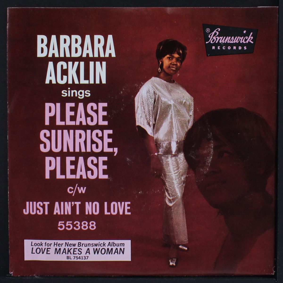 just ain't no love / please sunrise, please by BARBARA ACKLIN