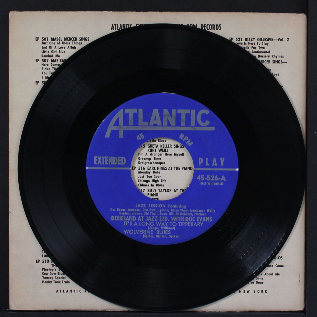 dixieland at jazz ltd. by DOC EVANS