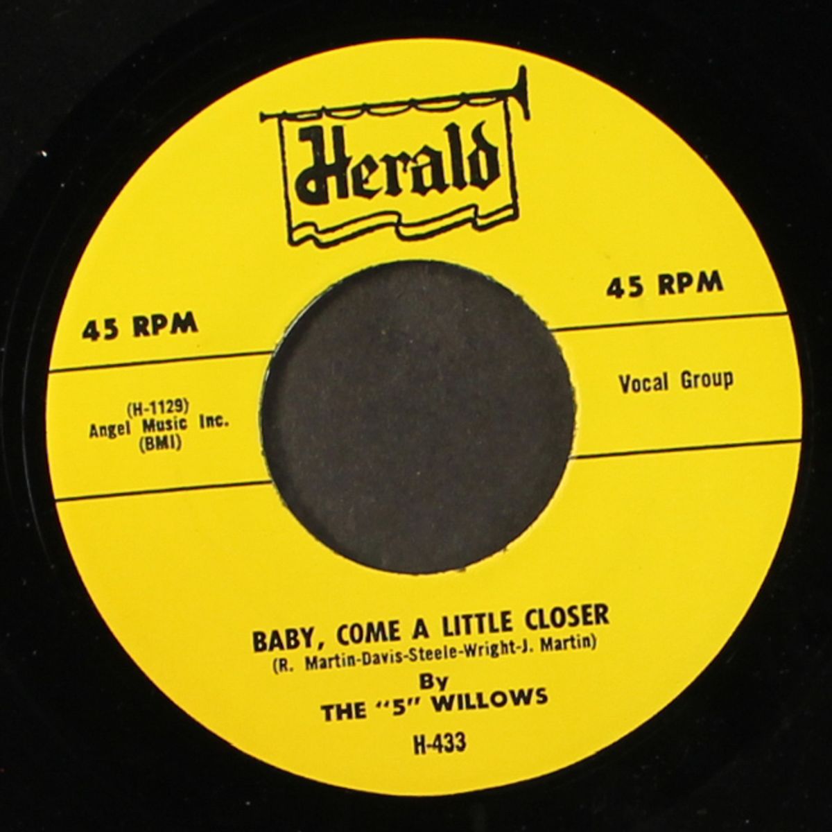 lay your head on my shoulder / baby, come a little closer by FIVE WILLOWS