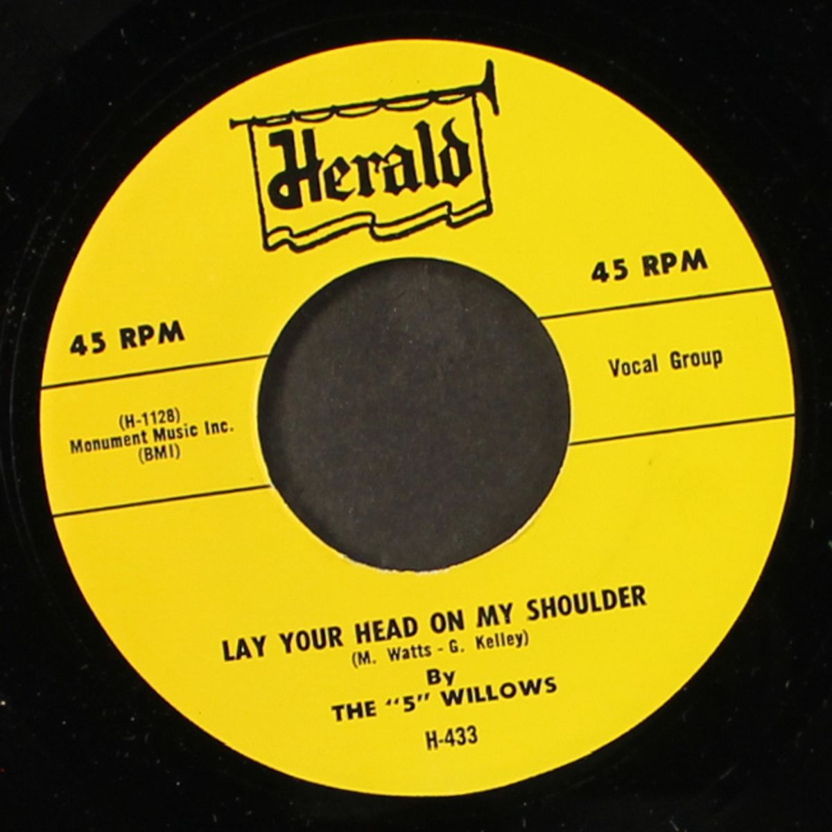 lay your head on my shoulder / baby, come a little closer by FIVE WILLOWS