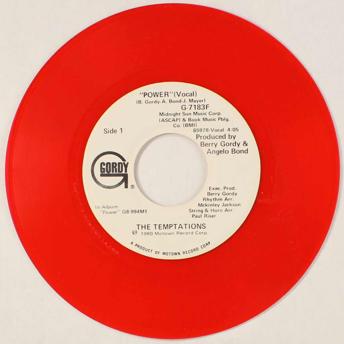 power / same by TEMPTATIONS
