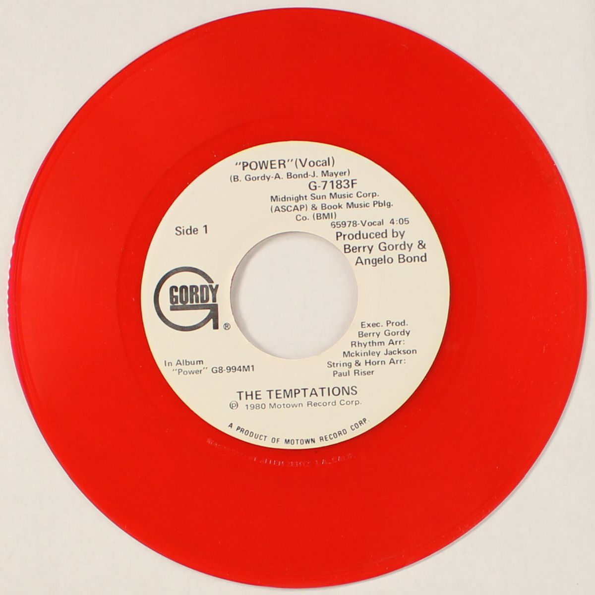 power / same by TEMPTATIONS