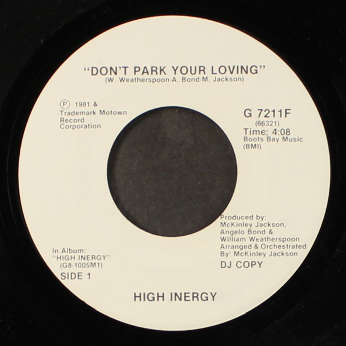 don't park your loving / same by HIGH INERGY