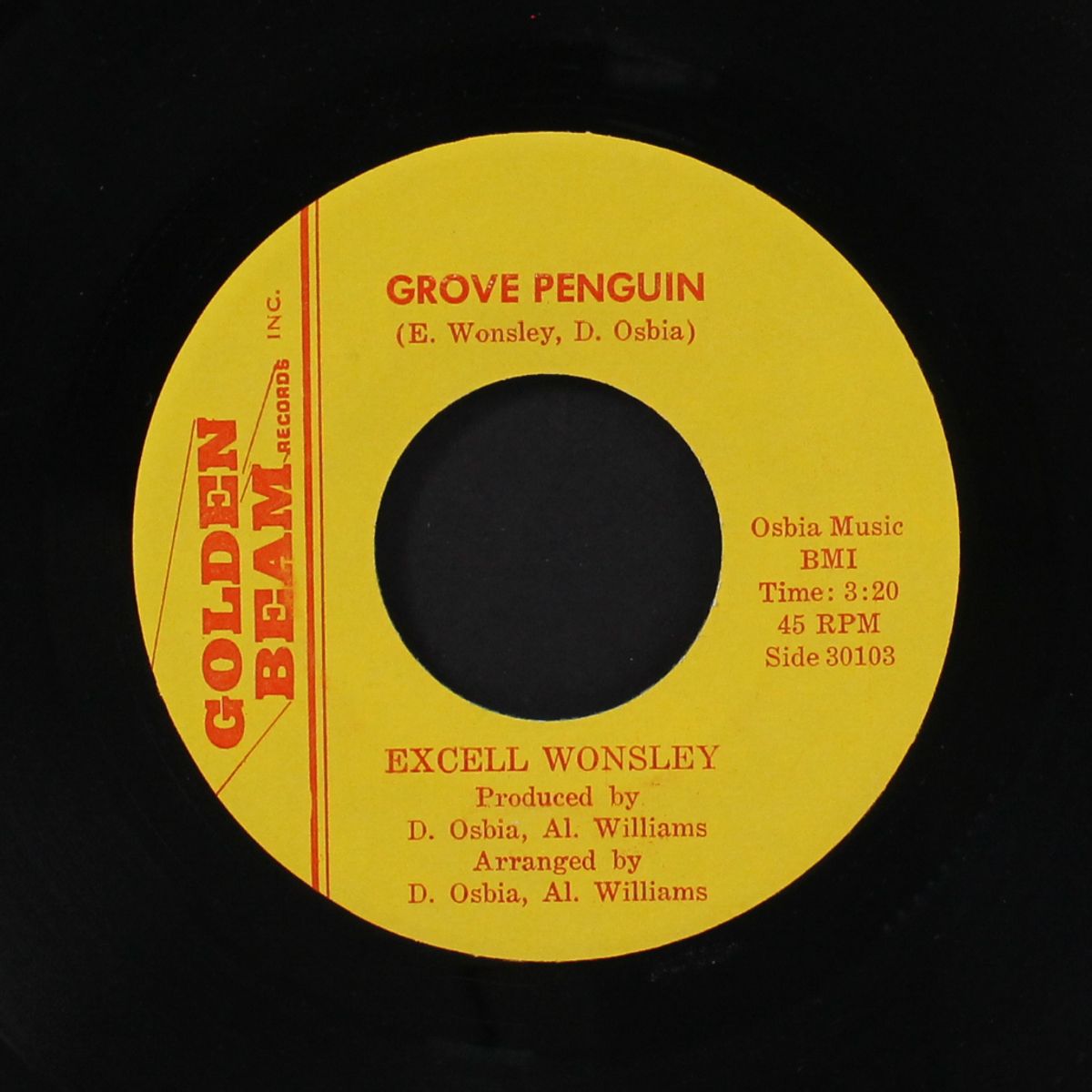grove penguin / lady love by EXCELL WONSLEY