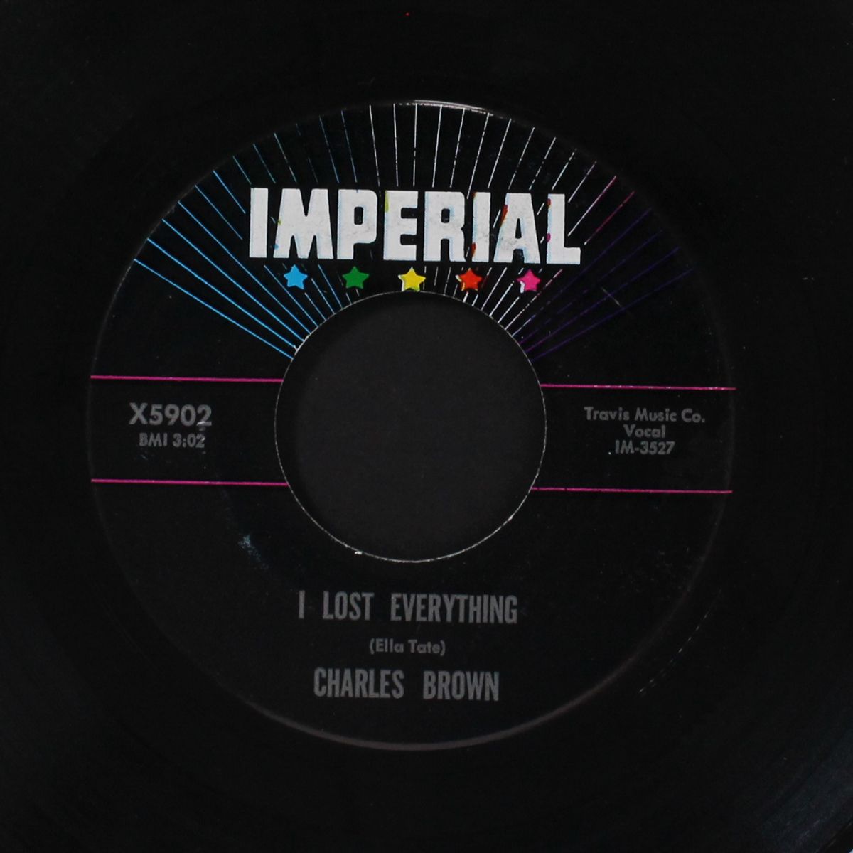 merry christmas baby / i lost everything by CHARLES BROWN