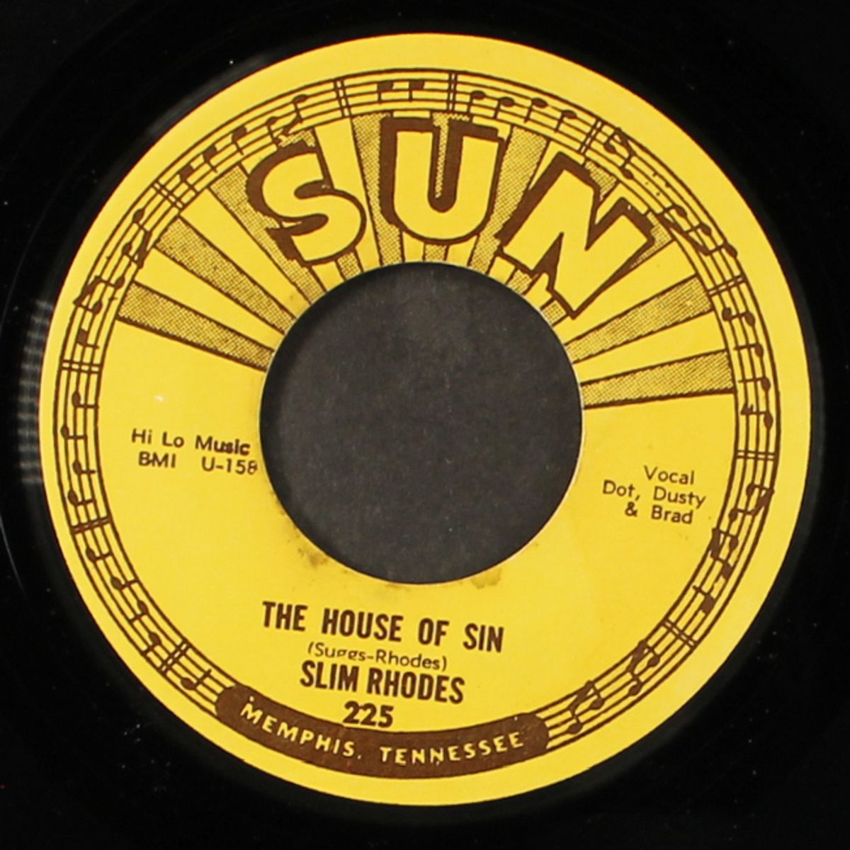 the house of sin / are you ashamed of me by SLIM RHODES