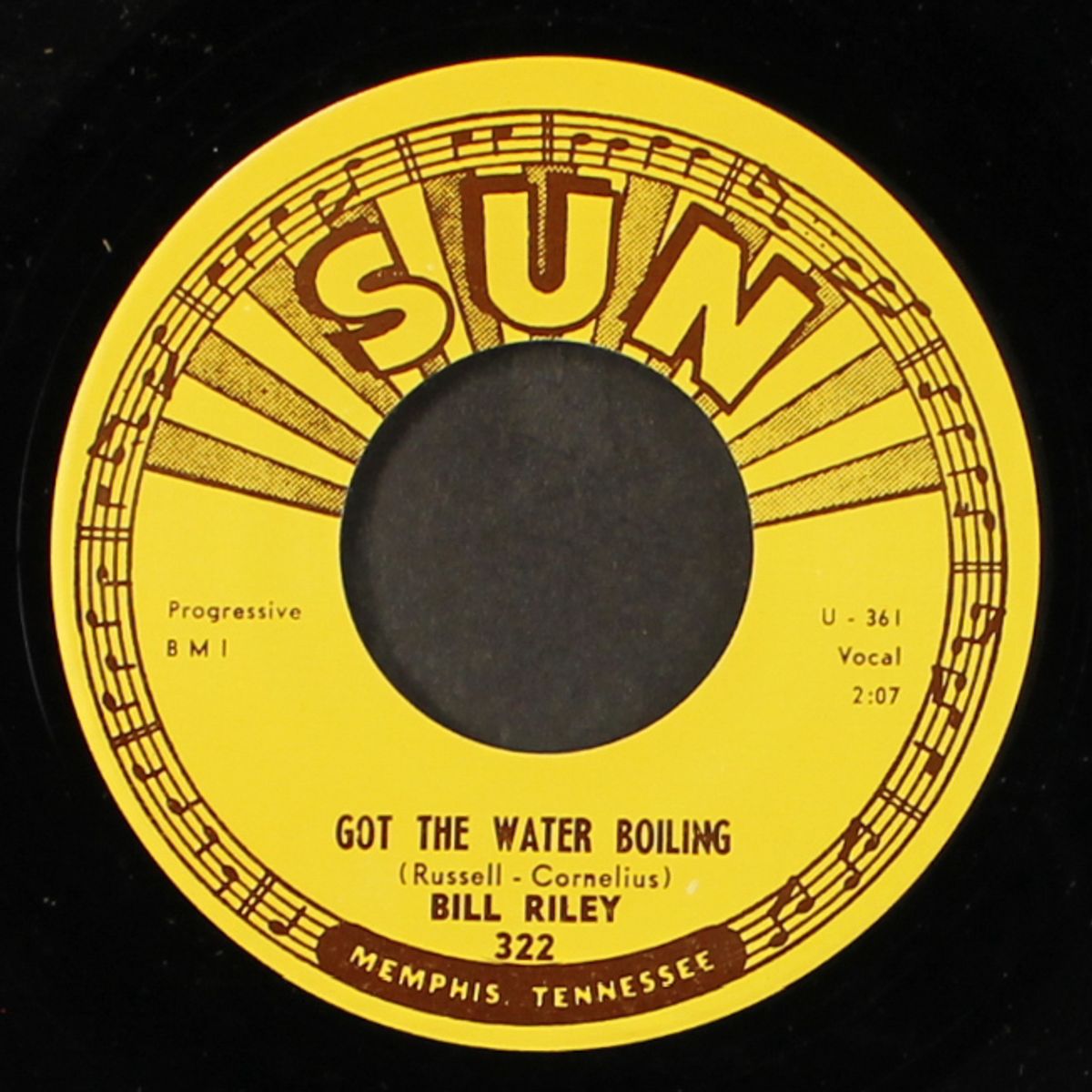 got the water boiling / one more time by BILLY RILEY