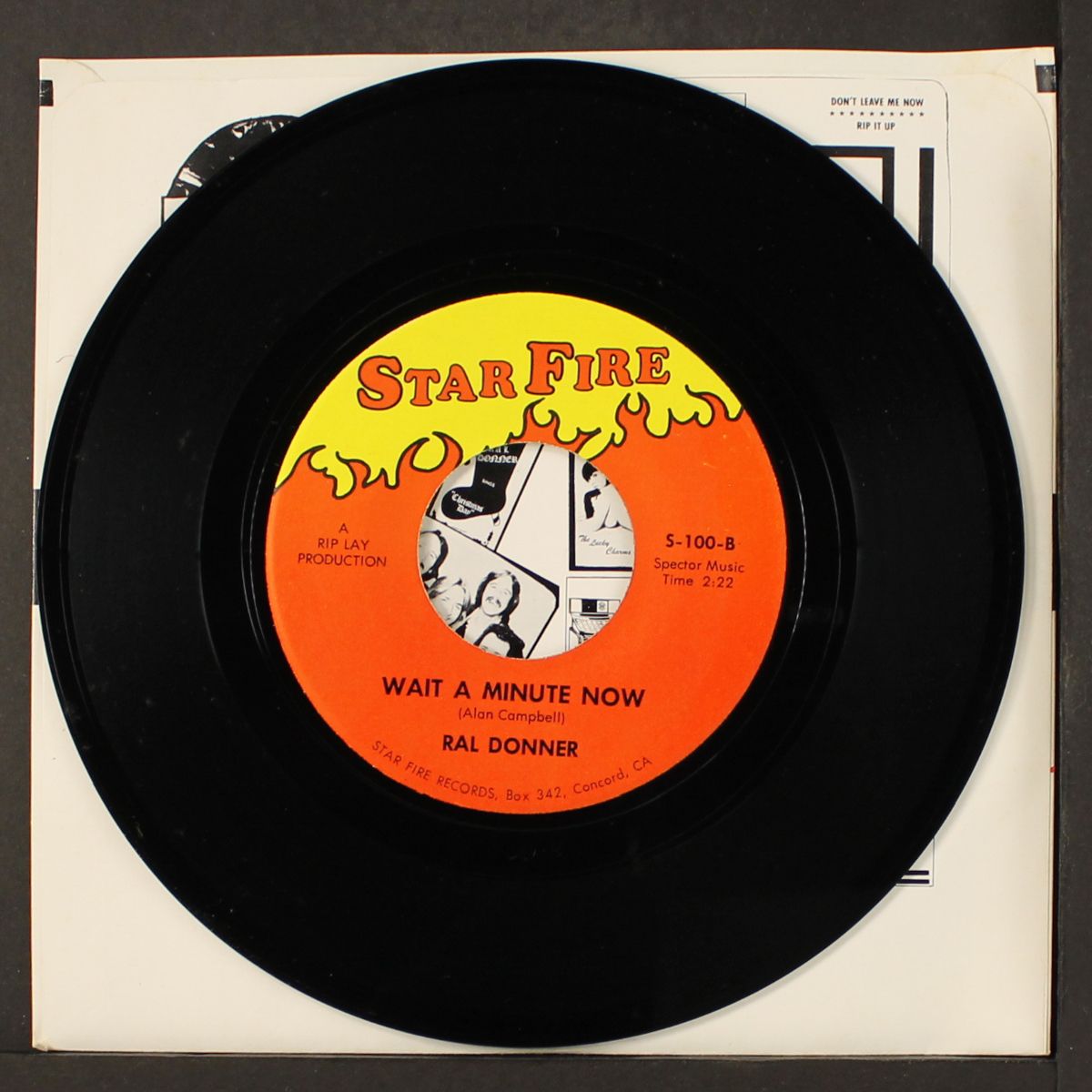don't let it slip away / wait a minute now by RAL DONNER