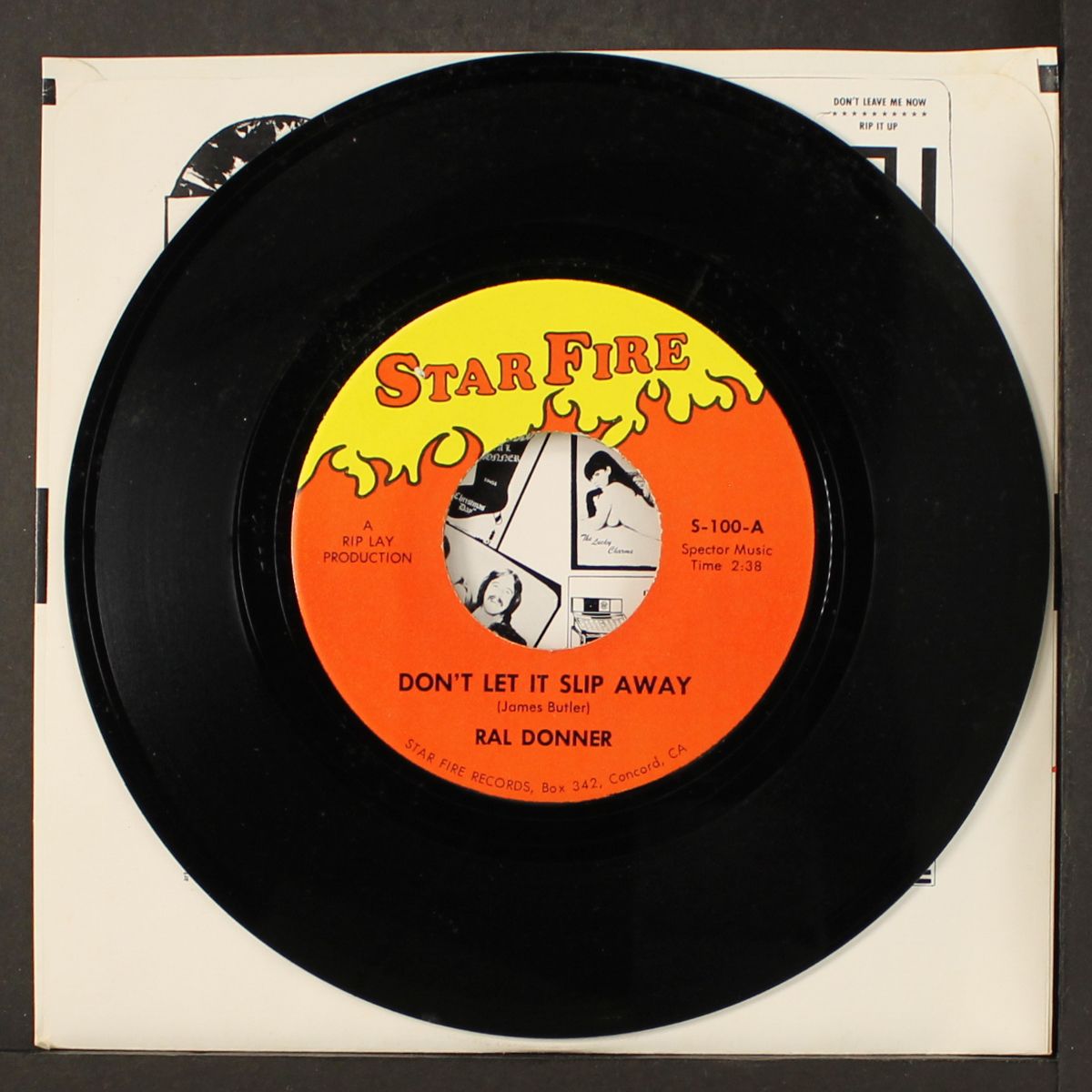don't let it slip away / wait a minute now by RAL DONNER