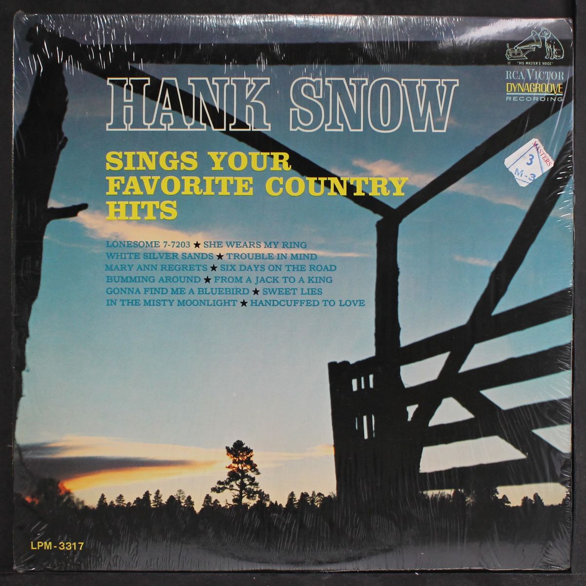 sings your favorite country hits by HANK SNOW