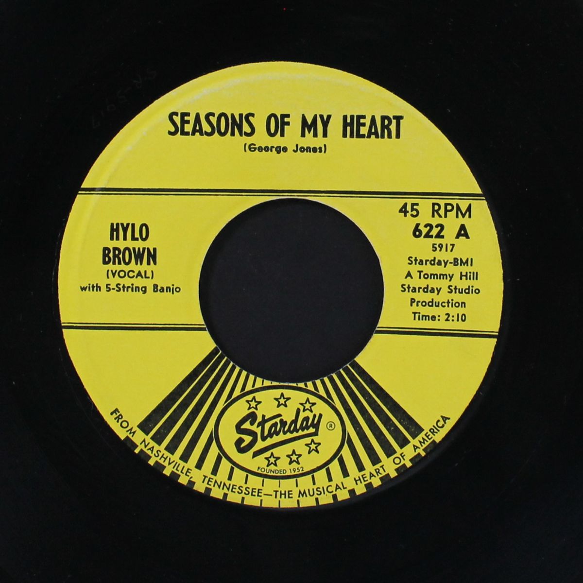 seasons of my heart / daddy's place by HYLO BROWN