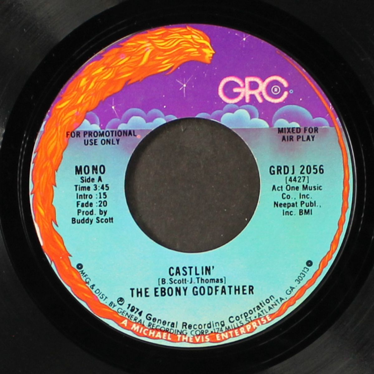 castlin' / mono by EBONY GODFATHER