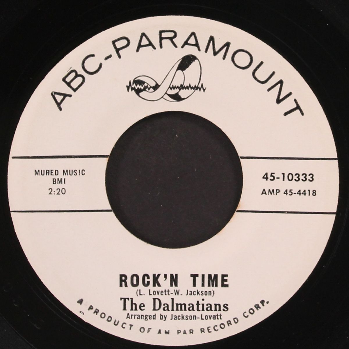 rock'n time / i'll be glad when summer comes by DALMATIANS