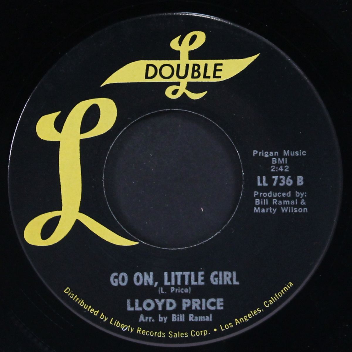 you're reading me / go on, little girl by LLOYD PRICE
