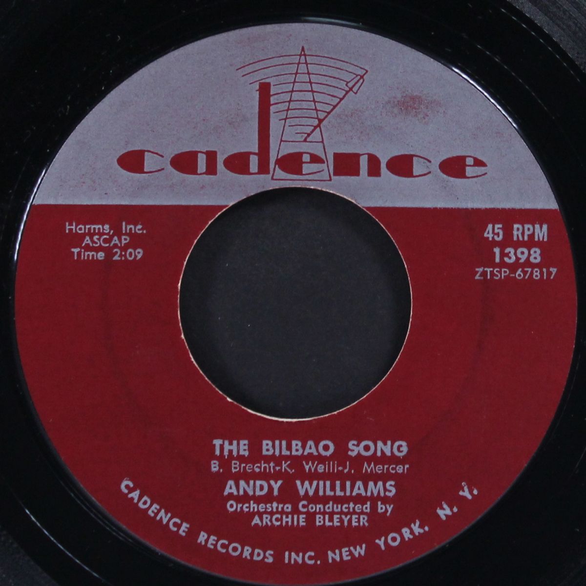 the bilbao song / how wonderful to know by ANDY WILLIAMS