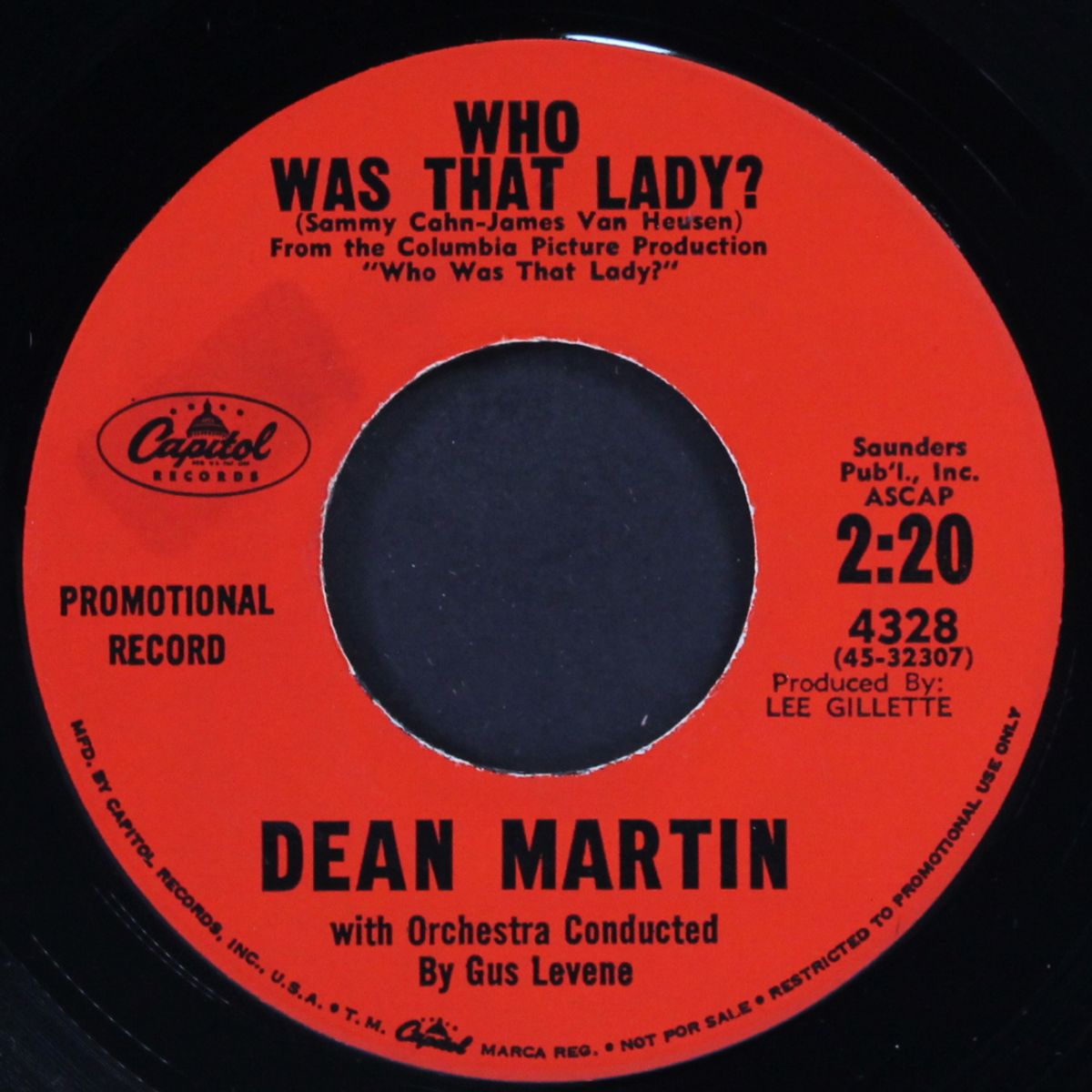 who was that lady? by DEAN MARTIN