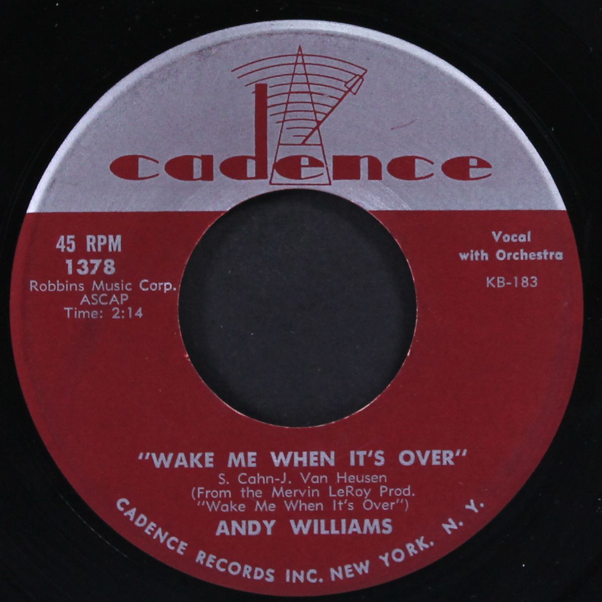 wake me when it's over / we have a date by ANDY WILLIAMS