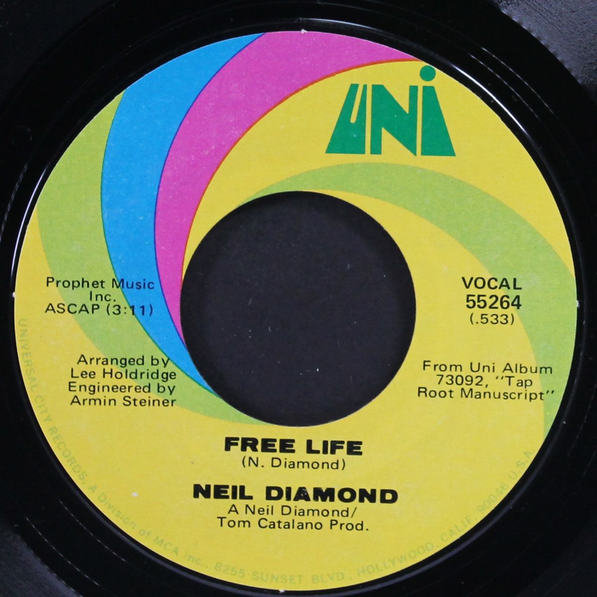 he ain't heavy...he's my brother / free life by NEIL DIAMOND