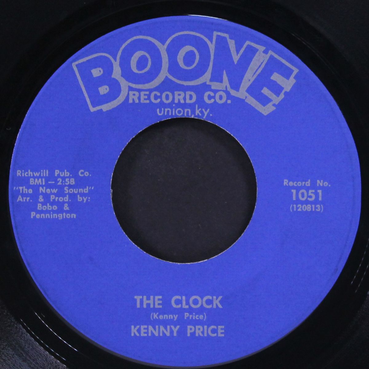 the clock / happy tracks by KENNY PRICE
