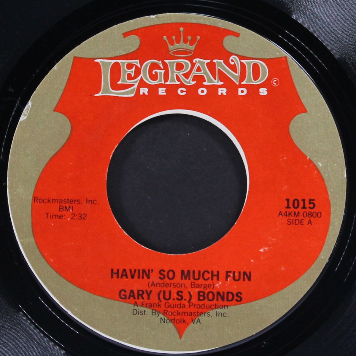 dear lady / havin' so much fun by GARY 'U.S.' BONDS