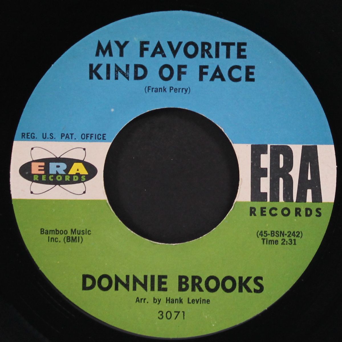 my favorite kind of face by DONNIE BROOKS