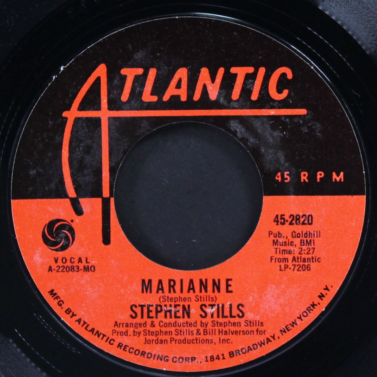 marianne / nothin' to do but today by STEPHEN STILLS