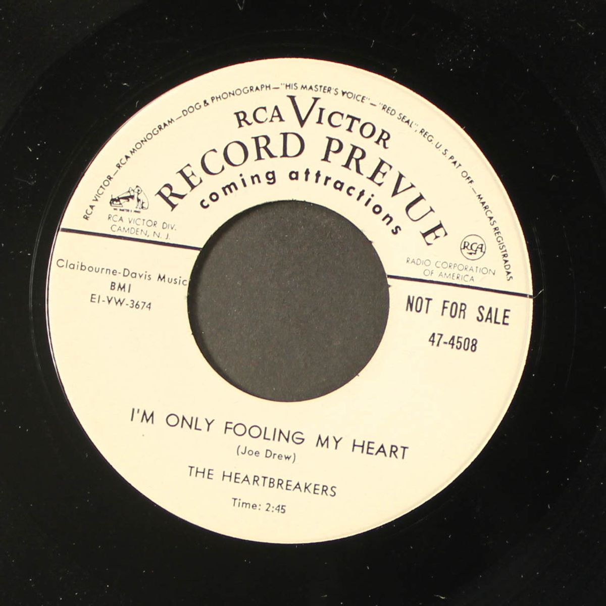 you're so necessary to me / i'm only fooling my heart by HEARTBREAKERS