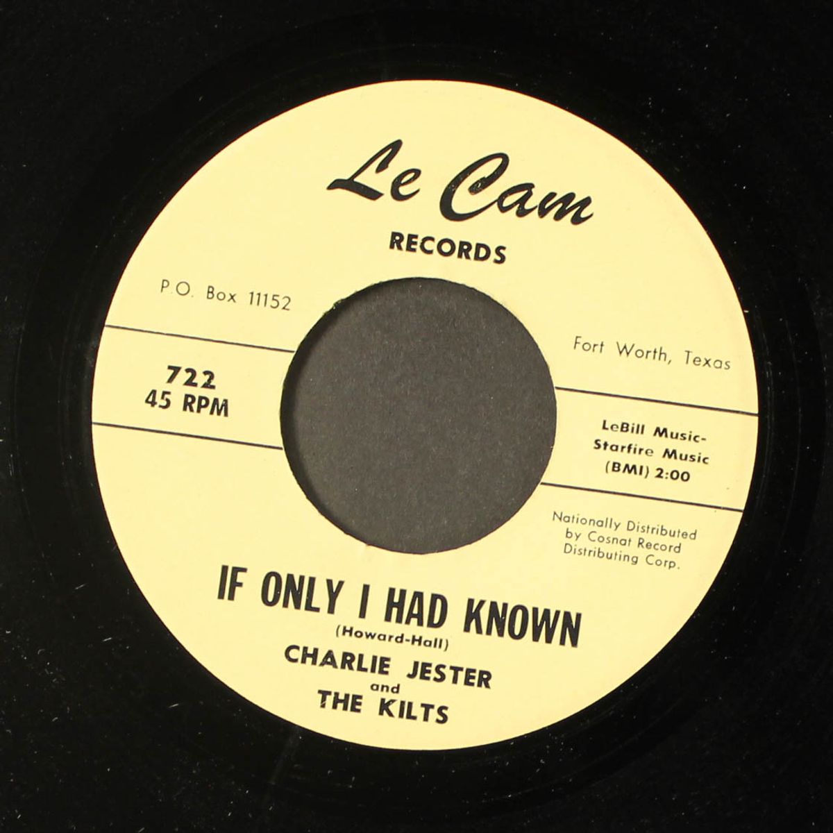 sylvia / if only i had known by CHARLIE JESTER & KILTS