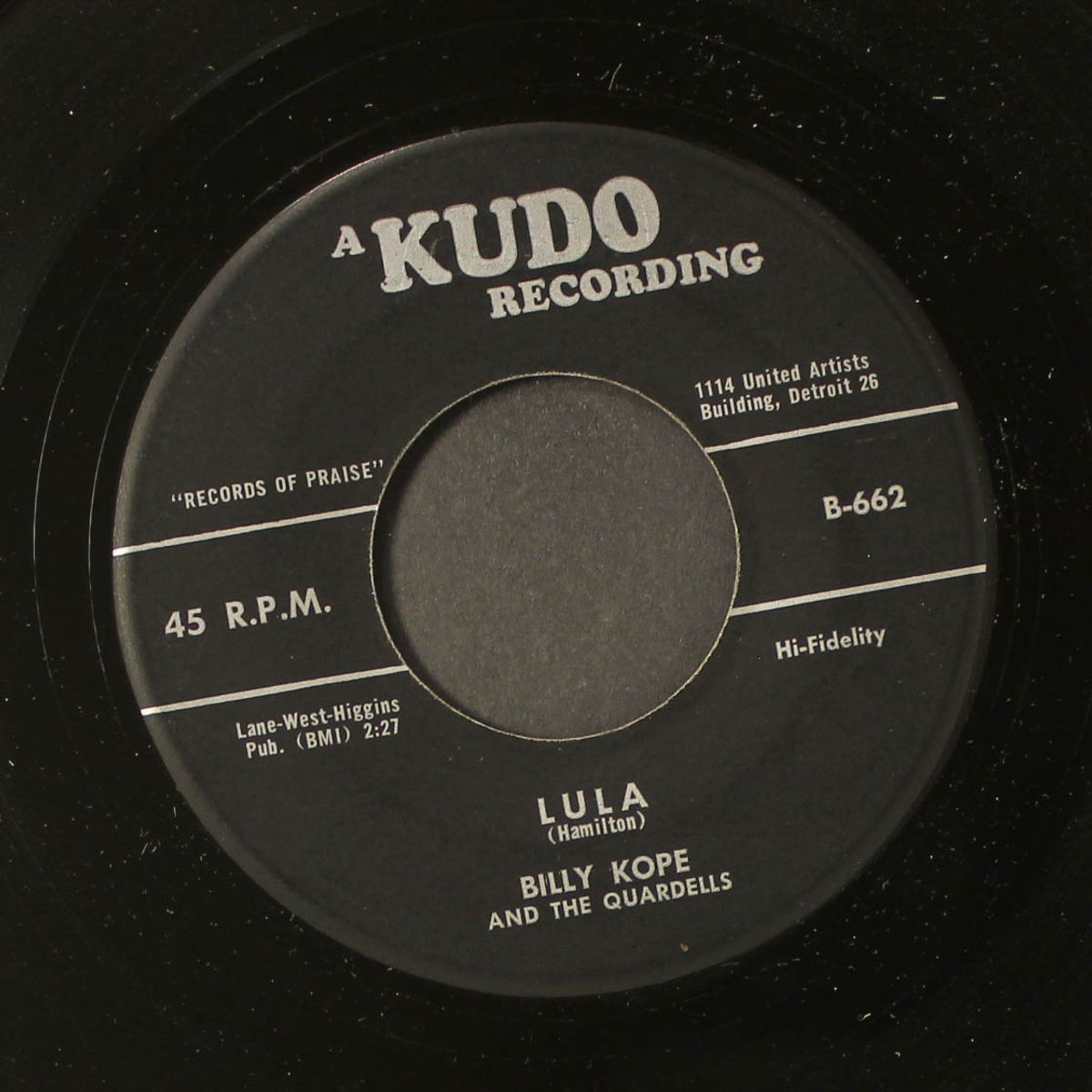 it's all my fault / lula by BILLY KOPE & QUARDELLS