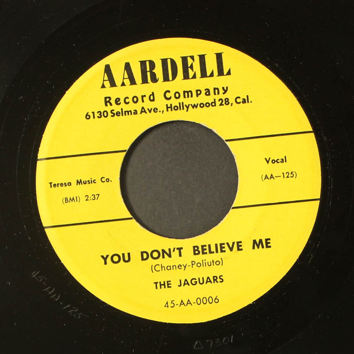 be my sweetie / you don't believe me by JAGUARS