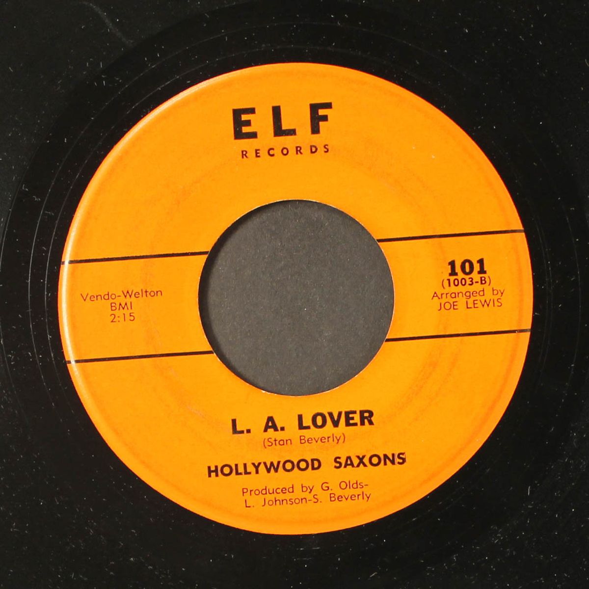 everyday's a holiday / l.a. lover by HOLLYWOOD SAXONS