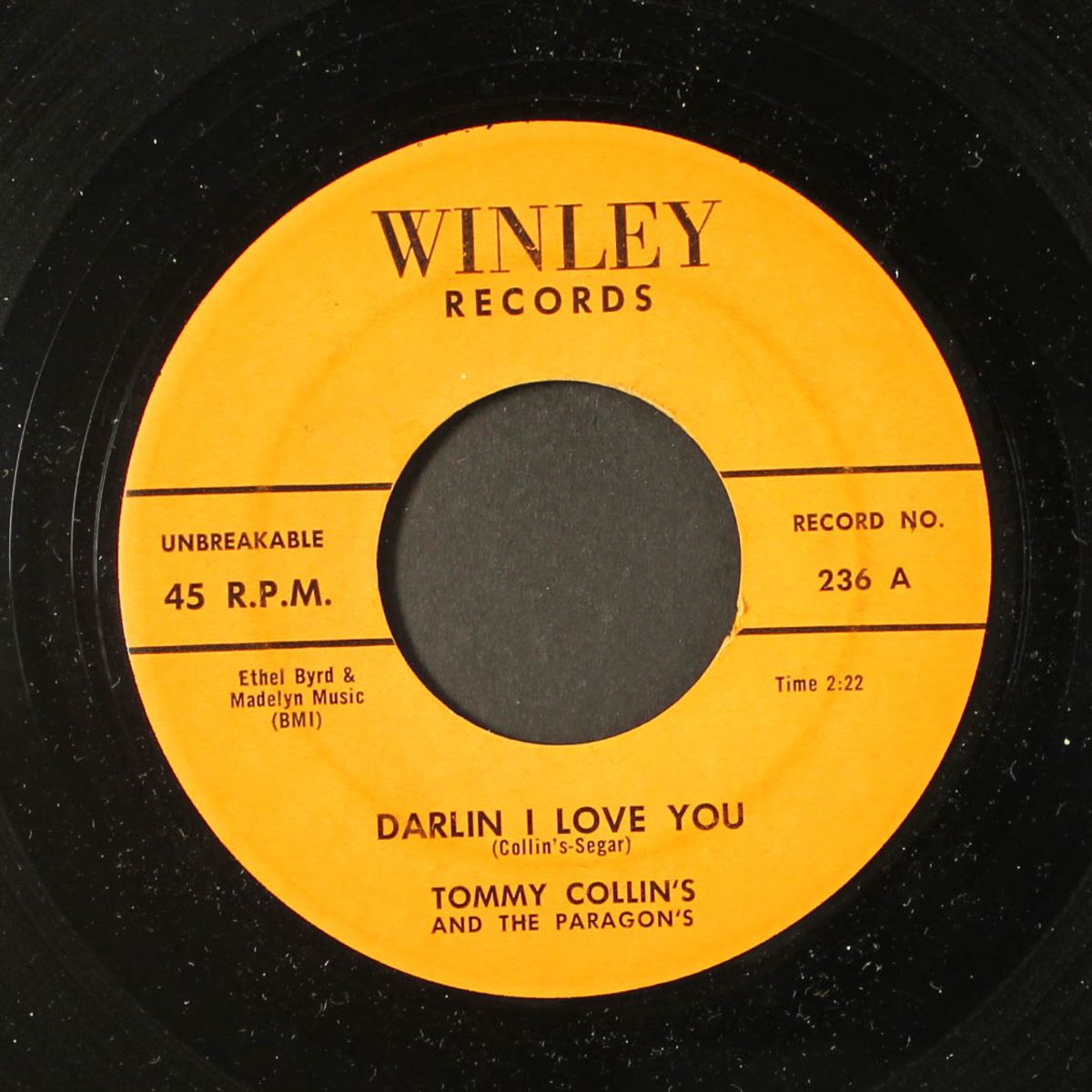doll baby / darlin, i love you by PARAGONS