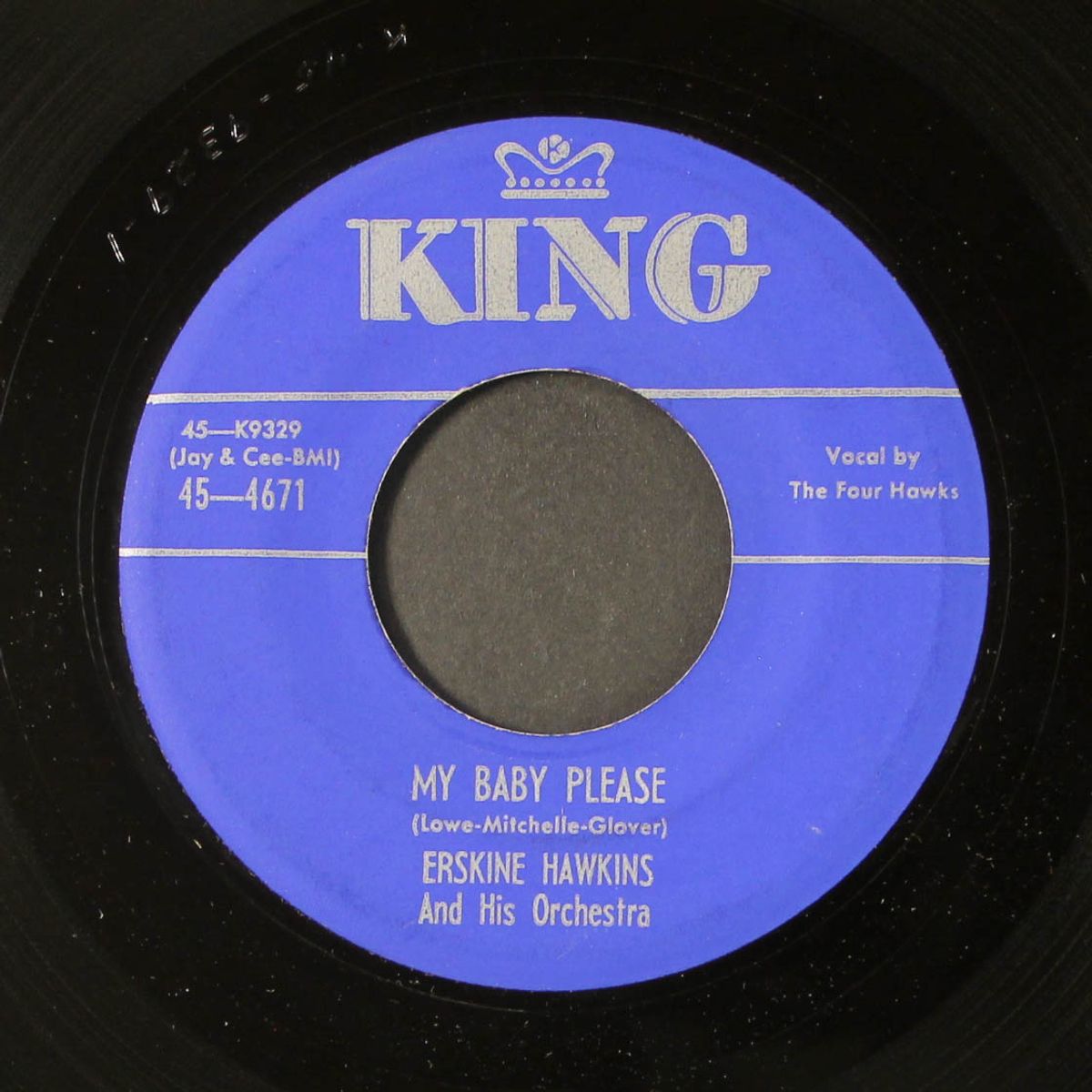 my baby please / down in the alley by ERSKINE HAWKINS