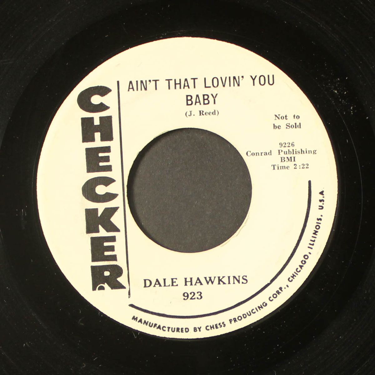ain't that lovin' you baby / my dream by DALE HAWKINS