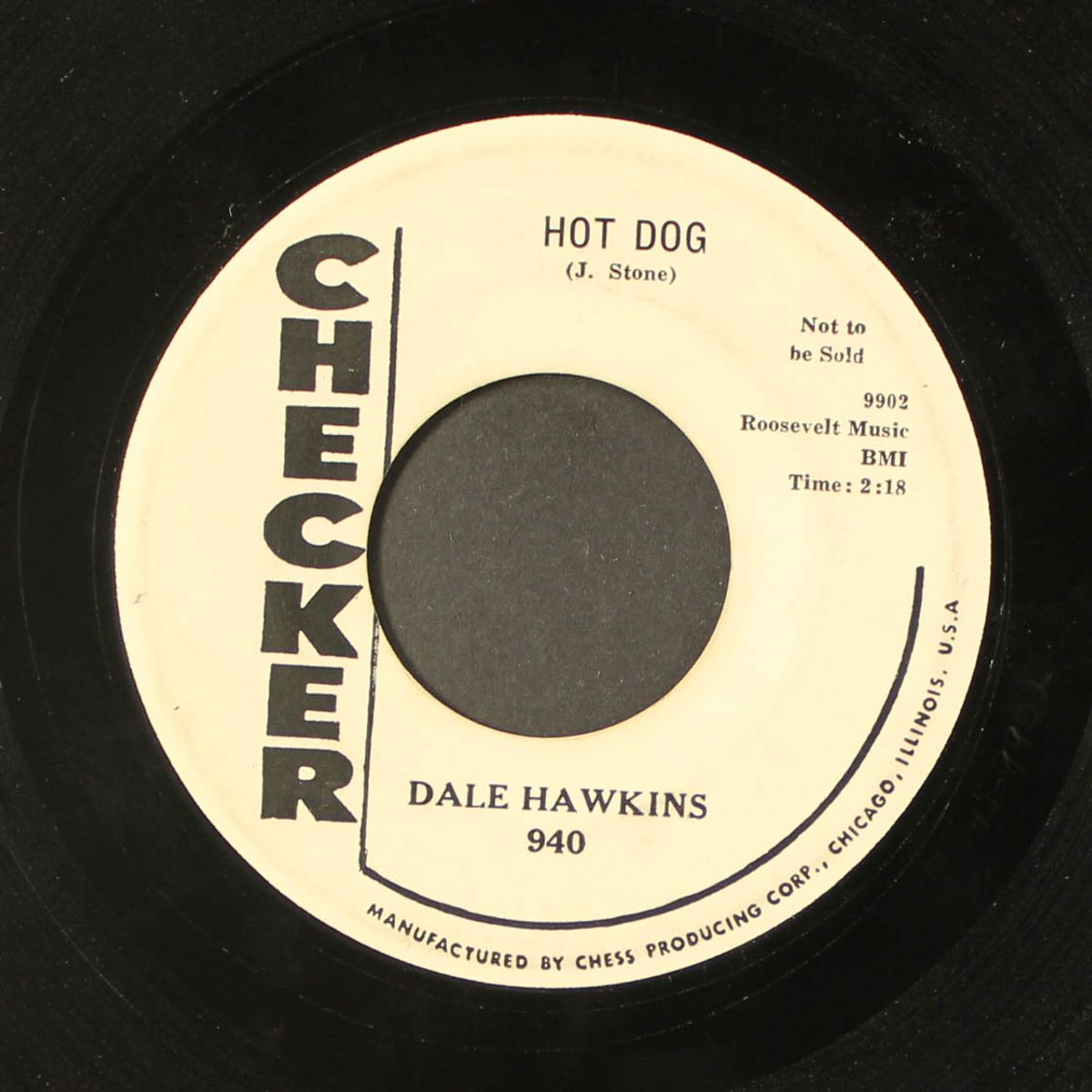 hot dog / don't break your promise by DALE HAWKINS