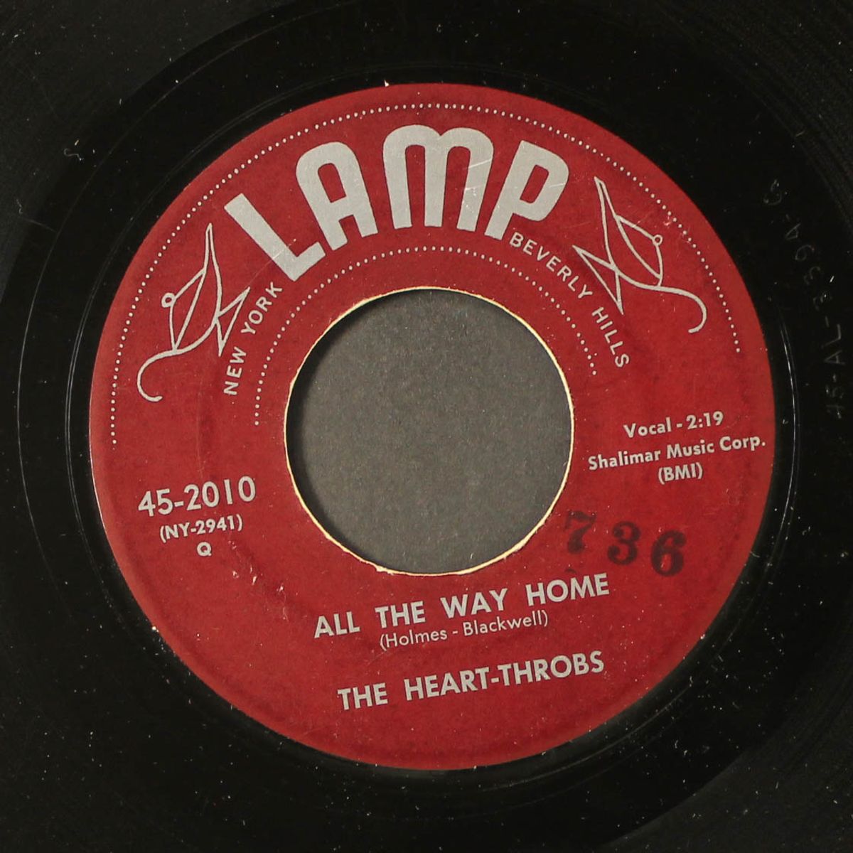 all the way home / so glad by HEART THROBS