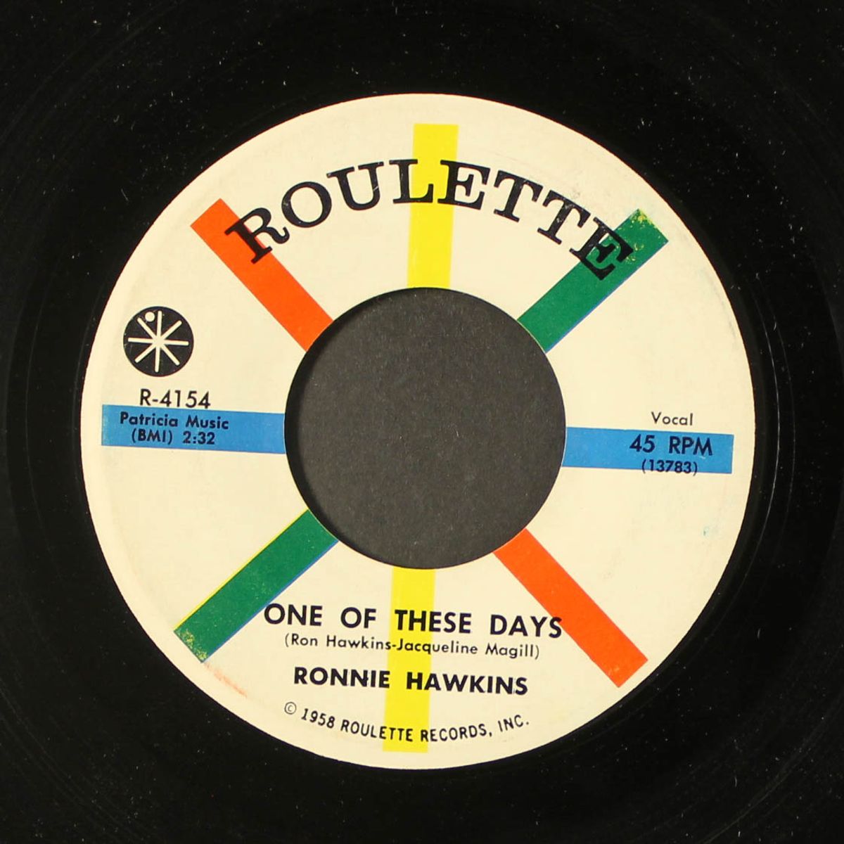 forty days / one of these days by RONNIE HAWKINS